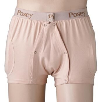 6017XL Posey Incontinence Hipsters Hip Protector with Pull Down Front X-Large
