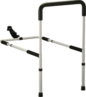6094 Nova Home Bed Rail with Legs (20.25"W x 36.75"-45.5"D x 34"-43.25"H) Fits 8"-12" Matresses