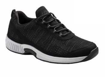 619 Orthofeet Lava Men's Athletic Shoe Black