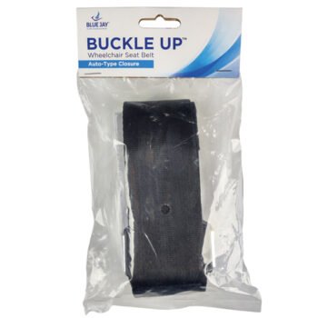 BJ270100 Blue Jay Wheelchair Seat Belt with Auto-Type Closure