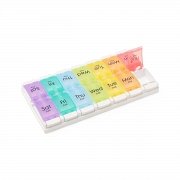 NON36690 Medline 7-Day, 2 Times a Day, Pill Organizer with Easy Push Buttons