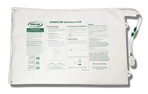 PTB-WI Smart Caregiver Cordless Bed Pressure with Transmitter 20"x30" (1 YR Warranty) For use with Central Monitor ONLY