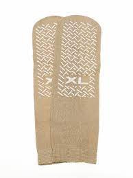 MDT211218XLI Medline Gripper Safety Socks X-Large (Beige)
