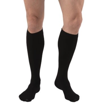 114730 Jobst Relief Knee-High, CT Compression Stockings 20-30mmHg Small Black